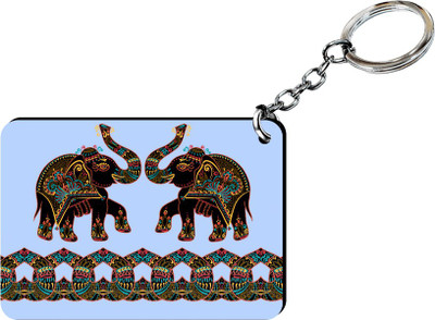 Saltine Animal Print Key Chain