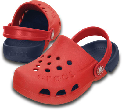 Crocs Boys & Girls Slip-on Clogs(Multicolor, Red/navy