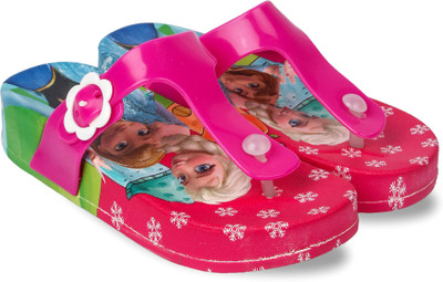 Feet Essentials Boys & Girls Slip On Slipper Flip Flop(Pink