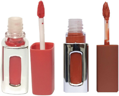 tanvi27 Matte Super Stay(CATTY PEACH & NUDE)