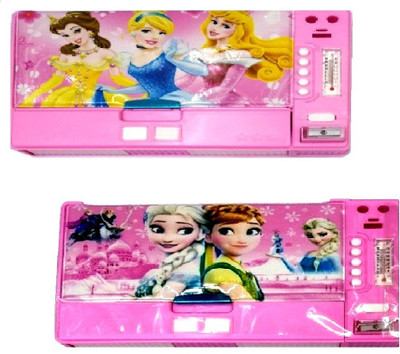 S2KCrafts Barbie & Frozen S2KC-1025 Barbie & Frozen, 8 Buttons Jumbo Magnet Art Plastic Pencil Boxes(Set of 2, Pink, Pink)
S2KCrafts Barbie & Frozen S2KC-1025 Barbie & Frozen, 8 Buttons Jumbo Magnet Art Plastic Pencil Boxes(Set of 2, Pink, Pink)