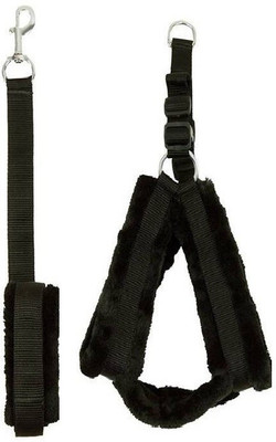 PET HUB Dog Harness & Leash(, BLACK 1 INCH NYLON MATERIAL WITH SOFT FUR PADDING FOR PET, Black 1 inch nylon material with soft fur padding for medium pet
PET HUB Dog Harness & Leash(, BLACK 1 INCH NYLON MATERIAL WITH SOFT FUR PADDING FOR PET, Black 1 inch nylon material with soft fur padding for medium pet
