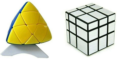 ZHOMCOLLECTION COMBO OFFER Of SHENGshow Mirror Cube Silver And Shengshow Pyremid Cube(2 Pieces)
ZHOMCOLLECTION COMBO OFFER Of SHENGshow Mirror Cube Silver And Shengshow Pyremid Cube(2 Pieces)