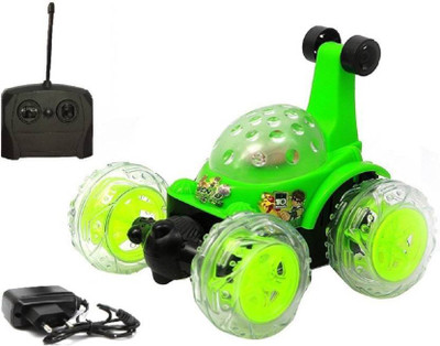 Darling Toys 360 degrees Rotating Rechargeable Remote Control Ben10 Stunt Car For Kids(Green)
Darling Toys 360 degrees Rotating Rechargeable Remote Control Ben10 Stunt Car For Kids(Green)