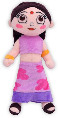 Tingoking Chhota Bheem Chutki Plush Toy, Purple (20 cm) - 20 cm(Purple)