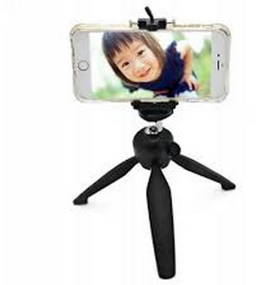 LS Letsshop Mini Tripod Mount Phone Holder Self-Tripod for Digital Camera Tripod(Black, Supports Up to 700 g)
LS Letsshop Mini Tripod Mount Phone Holder Self-Tripod for Digital Camera Tripod(Black, Supports Up to 700 g)