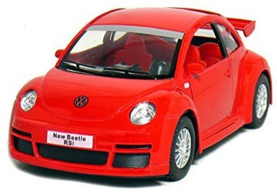 Green Apple Kinsmarts Volkswagan Beetle 5" (Red)(Red)