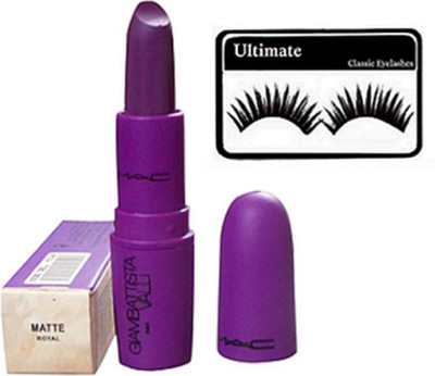 Ultimate Eyelashes & Mac Giambattista valli Royal Lipstick(Set of 2)