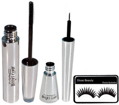 divas beauty eyelashes & mac Brooke Candy liquid last eyeliner & waterproof mascara(Set of 3)
divas beauty eyelashes & mac Brooke Candy liquid last eyeliner & waterproof mascara(Set of 3)