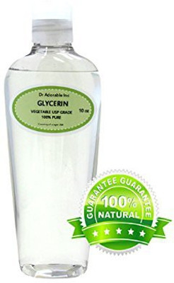 Dr Adorable Glycerine / Glycerin Vegetable Usp Grade 100% Pure By Dr.Adorable 10 Oz(295.74 ml)
Dr Adorable Glycerine / Glycerin Vegetable Usp Grade 100% Pure By Dr.Adorable 10 Oz(295.74 ml)