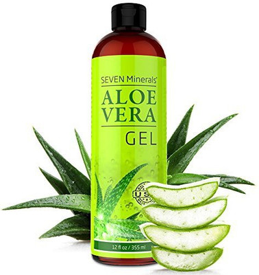 Seven Minerals Organic Aloe Vera Gel - Big 12 Oz - No Xanthan, So It Absorbs Rapidly With No Sticky Residue - Made From Real Juice, Not Powder(354.88 ml)
Seven Minerals Organic Aloe Vera Gel - Big 12 Oz - No Xanthan, So It Absorbs Rapidly With No Sticky Residue - Made From Real Juice, Not Powder(354.88 ml)