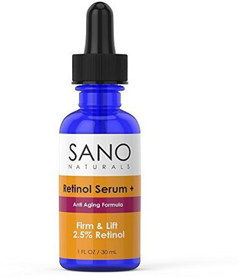 Sano Naturals Retinol Serum 2.5 With Hyaluronic Acid - Anti Aging Anti Wrinkle Skin, Face And Eye Serum For Men And Women - 1 Oz Of Retinoic Acid Vitamin A(29.57 ml)
Sano Naturals Retinol Serum 2.5 With Hyaluronic Acid - Anti Aging Anti Wrinkle Skin, Face And Eye Serum For Men And Women - 1 Oz Of Retinoic Acid Vitamin A(29.57 ml)