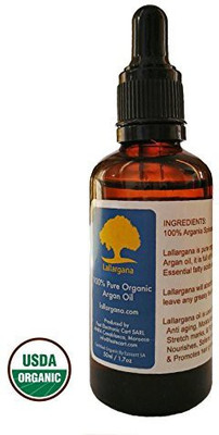 Lallargana Pure Organic Natural Argan Oil Liquid Gold Coming Directly From Agadir Morocco, Usda Certified Cold-Pressed For Skin Hair And Nails Face Moisturizer Anti-Aging Skin Care Hair Growth, 1.7Oz.(50.28 ml)
Lallargana Pure Organic Natural Argan Oil Liquid Gold Coming Directly From Agadir Morocco, Usda Certified Cold-Pressed For Skin Hair And Nails Face Moisturizer Anti-Aging Skin Care Hair Growth, 1.7Oz.(50.28 ml)