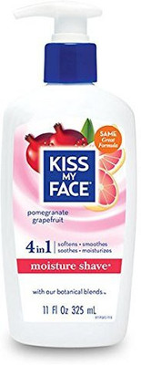 Kiss My Face Moisture Shave Shaving Cream, Pomegranate Grapefruit Shaving Soap, 11 Oz(325.31 ml)
Kiss My Face Moisture Shave Shaving Cream, Pomegranate Grapefruit Shaving Soap, 11 Oz(325.31 ml)