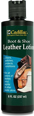 Cadillac Boot And Shoe Leather Conditioner And Cleaner Lotion 8 Oz - Conditions, Cleans, Polishes & Protects All Colors Of Leather - Great For Footwear, Furniture, Handbags, Jackets & More(236.59 ml)
Cadillac Boot And Shoe Leather Conditioner And Cleaner Lotion 8 Oz - Conditions, Cleans, Polishes & Protects All Colors Of Leather - Great For Footwear, Furniture, Handbags, Jackets & More(236.59 ml)