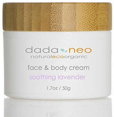 Dada And Neo 'S Natural Certified Organic Soothing Lavender Baby Cream With Shea Butter; Bee'S Wax; Aloe; Organic Baby Cream For Face And Body Revitalize Baby Dry Skin 1.7 Oz ...(50.28 ml)