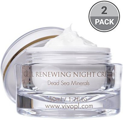 Vivo Per Lei Cell Renewal Night Cream, Get Intense Results With Gentle Non-Greasy Formulas, 1.7 Fl. Oz., Pack Of 2(50.28 ml)
Vivo Per Lei Cell Renewal Night Cream, Get Intense Results With Gentle Non-Greasy Formulas, 1.7 Fl. Oz., Pack Of 2(50.28 ml)
