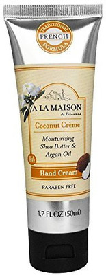 A La Maison Hand Cream, Coconut Creme, 1.7 Fluid Ounce(50.28 ml)