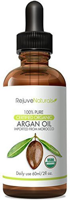 RejuveNaturals Moroccan Argan Oil (2Oz) Usda Certified Organic, 100% Pure, Virgin, Cold Pressed By . Boost Hair Growth For Dry & Damaged Hair. Natural Luxury Moisturizer For Face, Hair, Skin And Nails(59.15 ml)
RejuveNaturals Moroccan Argan Oil (2Oz) Usda Certified Organic, 100% Pure, Virgin, Cold Pressed By . Boost Hair Growth For Dry & Damaged Hair. Natural Luxury Moisturizer For Face, Hair, Skin And Nails(59.15 ml)