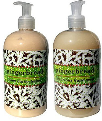 Greenwich Bay Gingerbread Thanksgiving - Christmas Scents Hand And Body Lotion And Hand Soap Duo Set 16Oz Each(473.18 ml)
Greenwich Bay Gingerbread Thanksgiving - Christmas Scents Hand And Body Lotion And Hand Soap Duo Set 16Oz Each(473.18 ml)