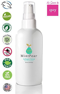 MintPear Firming Serum, Face Serum - 3 Peptide Anti Aging Serum, Collagen Booster, Tri-Peptide Dark Circles Remover, Reduces Wrinkles & Fine Lines, Improves Elasticity, Removes Wrinkles & Age Spots (1 Fl Oz)(29.57 ml)
MintPear Firming Serum, Face Serum - 3 Peptide Anti Aging Serum, Collagen Booster, Tri-Peptide Dark Circles Remover, Reduces Wrinkles & Fine Lines, Improves Elasticity, Removes Wrinkles & Age Spots (1 Fl Oz)(29.57 ml)