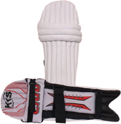 tryviz Cricket pad Large Men's (44 - 48 cm) Batting Pad(White, Cricket pad)