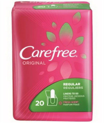 Carefree Regular Pantyliner(Pack of 20)
Carefree Regular Pantyliner(Pack of 20)