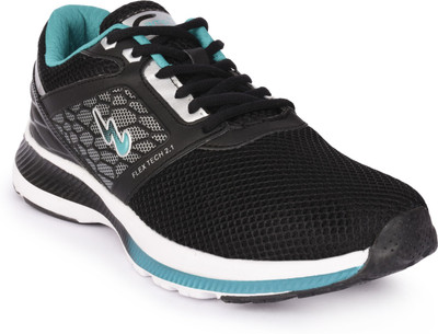 Campus WIND Running Shoes For Men(Black, Black-blue15