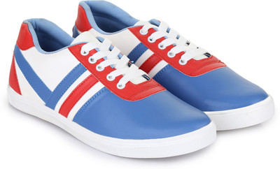 Moonwalk Sneakers For Men(Blue, White
