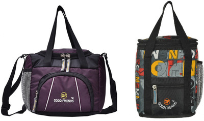 Good Friends Military And ABCD Lunch Bag for School, College, Office, Picknis and Travel Lunch bag Pack Of 2 Small Travel Bag(Multicolor)
Good Friends Military And ABCD Lunch Bag for School, College, Office, Picknis and Travel Lunch bag Pack Of 2 Small Travel Bag(Multicolor)