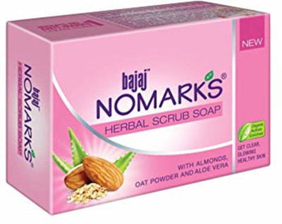 Bajaj Nomarks Herbal Scrub Soap 125g(125 g)