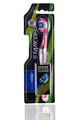 aquawhite Star Cop, Advanced Strain Removing Cup Bristles. Pink , Health & Personal Care Soft Toothbrush
aquawhite Star Cop, Advanced Strain Removing Cup Bristles. Pink , Health & Personal Care Soft Toothbrush