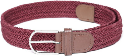 Blueberry Women Casual Pink Synthetic Belt, Red
