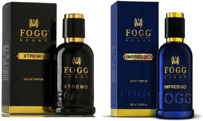 Fogg Xtremo 90 ML + Impressio 90 ML - Eau de Parfum - ( 90 ml, Pack of 2 ) Perfume Body Spray - For Men(180 ml, Pack of 2) 
Fogg Xtremo 90 ML + Impressio 90 ML - Eau de Parfum - ( 90 ml, Pack of 2 ) Perfume Body Spray - For Men(180 ml, Pack of 2)