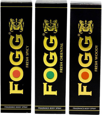 Fogg Spicy, Oriental and Woody - Black Series Fragrance Body Spray - ( 120 ml, Pack of 3 ) Body Spray - For Men & Women(360 ml, Pack of 3)
Fogg Spicy, Oriental and Woody - Black Series Fragrance Body Spray - ( 120 ml, Pack of 3 ) Body Spray - For Men & Women(360 ml, Pack of 3)