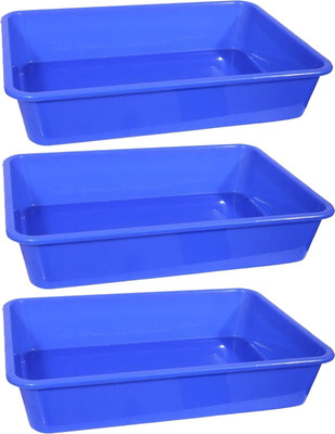 Kuber Industries 0 Compartments Plastic Plastic Big size Fruit/Vegetable/Stationary Tray (Multi) Set of 3 Pcs(Blue)
Kuber Industries 0 Compartments Plastic Plastic Big size Fruit/Vegetable/Stationary Tray (Multi) Set of 3 Pcs(Blue)
