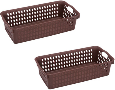 River Plast Beta - Set of 2 Basket - 23 cm each Fridge Door Shelf