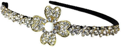 New Arihant Traders New Arihant Traders- Princes Crown/Head band with stone for Women/Girls/Kids Head Band, Hair Band, Hair Accessory Set(Silver, Gold)
New Arihant Traders New Arihant Traders- Princes Crown/Head band with stone for Women/Girls/Kids Head Band, Hair Band, Hair Accessory Set(Silver, Gold)
