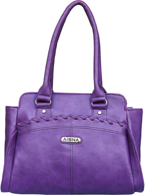 Aisna Hand-held Bag(Purple) 
Aisna Hand-held Bag(Purple)