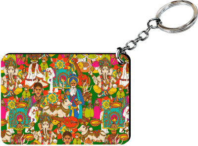 Clickplick Multicolor Key Chain
