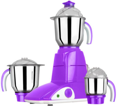 UTI Jupiter 750 W Mixer Grinder(Lavender, 3 Jars)