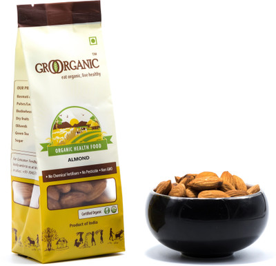 GroOrganic Almond Almonds(200 g, Pouch)
GroOrganic Almond Almonds(200 g, Pouch)
