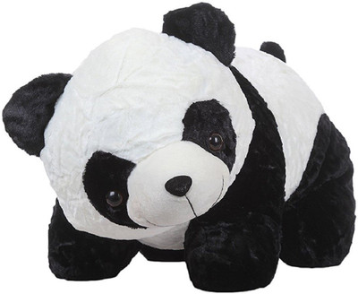 CREATIVEVILLA CUTE PANDA STUFFED PLUSH SOFT TOY - 26 cm(Multicolor)