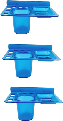 RoyaL Indian Craft Pack of 3 Blue Unbreakable 3 in 1 Toothbrush Holder, Soap Holder With Tumbler(Blue)
RoyaL Indian Craft Pack of 3 Blue Unbreakable 3 in 1 Toothbrush Holder, Soap Holder With Tumbler(Blue)