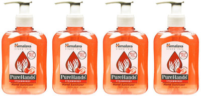 Himalaya PURE HANDS STRAWBERRY SANITIZER, 250 ML PACK, SET OF 4 PACKS, TOTAL 1000 ML(1000 ml, Pump Dispenser, Pack of 4)
Himalaya PURE HANDS STRAWBERRY SANITIZER, 250 ML PACK, SET OF 4 PACKS, TOTAL 1000 ML(1000 ml, Pump Dispenser, Pack of 4)