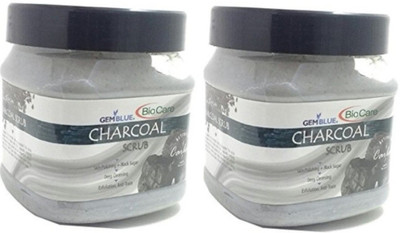 Biocare Charcol scrub pack of 2 Scrub(1000 ml)