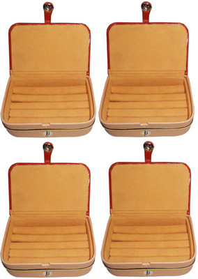 Shivanshshine Set of 4 velvet Earring folder Ring box jewelery case ring storage ear ring travelling folder Vanity Box Vanity Box(Multicolor)
Shivanshshine Set of 4 velvet Earring folder Ring box jewelery case ring storage ear ring travelling folder Vanity Box Vanity Box(Multicolor)