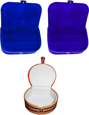 Sarohi Set of 3 velvet Vanity case Ring and Earring storage travelling Folder Box Vanity Box(Multicolor)
Sarohi Set of 3 velvet Vanity case Ring and Earring storage travelling Folder Box Vanity Box(Multicolor)