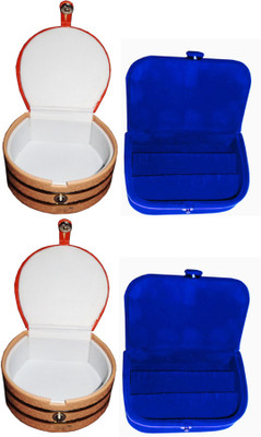 Afrose Combo of 4 velvet Vanity case Ring and Earring storage travelling Folder Box Vanity Box(Multicolor)
Afrose Combo of 4 velvet Vanity case Ring and Earring storage travelling Folder Box Vanity Box(Multicolor)