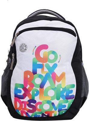 GHAFM Multi Coloured School/College/Travel 35.98 L Backpack(Black, White), Multicolor
GHAFM Multi Coloured School/College/Travel 35.98 L Backpack(Black, White), Multicolor